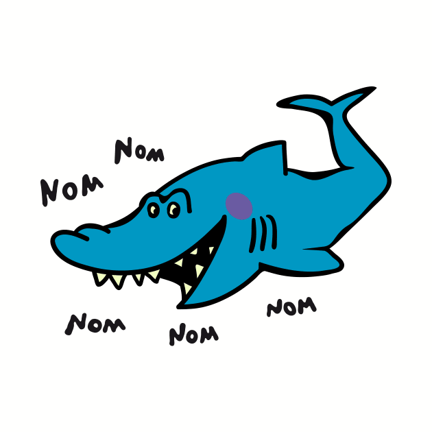 Hungry Shark by schlag.art