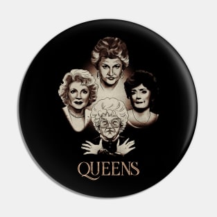 The QueenS Golden Girls Pin