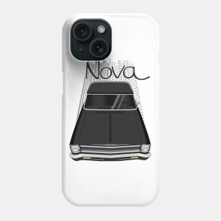 Chevrolet Nova 1966 - 1967 - tuxedo black Phone Case