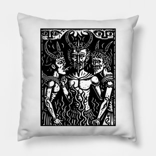 Medieval Daemon #8 Pillow