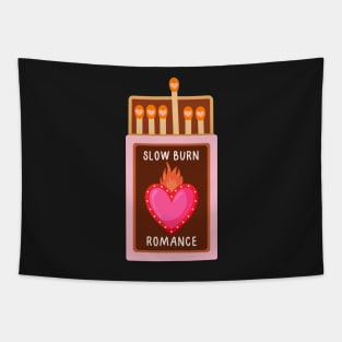 Slow burn romance bookish trope - matchbox Tapestry