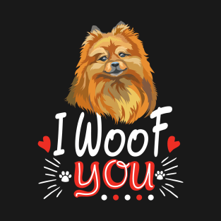 Dog Love - I Woof You T-Shirt