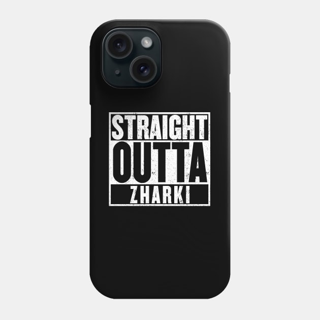 Straight Outta Zharki T-Shirt Phone Case by mangobanana