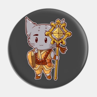 Monk Cat 2.0 Pin