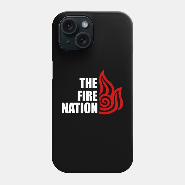 Fire Face Nation Phone Case by queennerdco