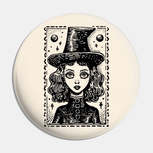 Young Witch Pin