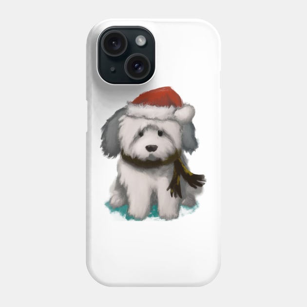 Cute Havanese Drawing Phone Case by Play Zoo