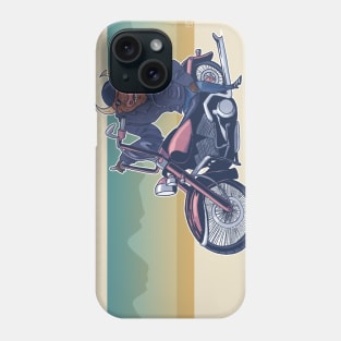 Biker Buffalo Phone Case