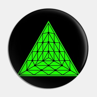 Triangle artwork Pin