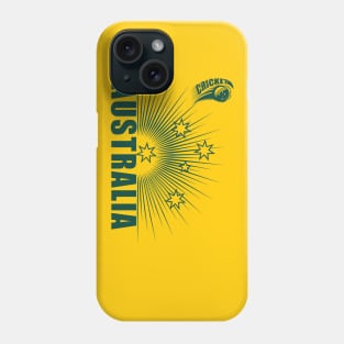 Australian Cricket Flag Memorabilia Phone Case