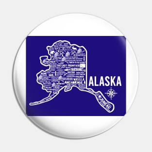 Alaska Map Pin