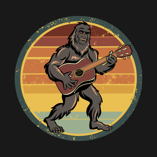 Rock on bigfoot by SecuraArt