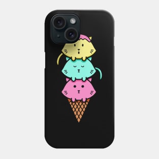 Cats Kitty Cat Ice Cream Kitten Miau Gift Phone Case