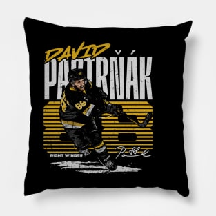 David Pastrnak Boston Retro Pillow