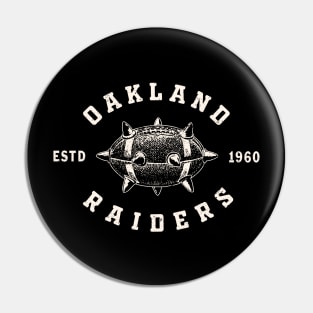 Vintage Raiders by Buck Tee Pin