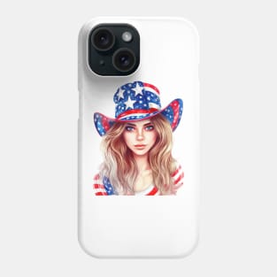 4th of July Girl #5 Phone Case