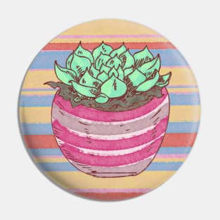 Southwestern Succulent Pin