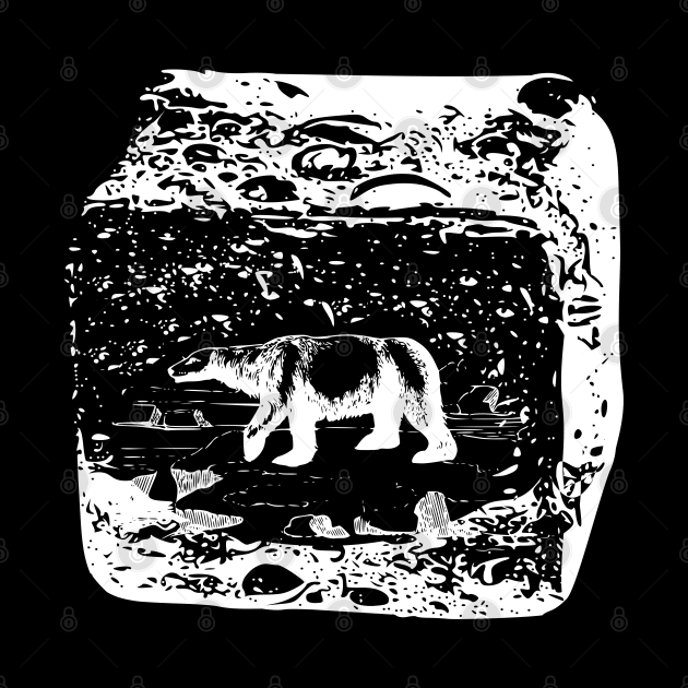 Polar Bear in an Ice Cube by Gorilla-Tees