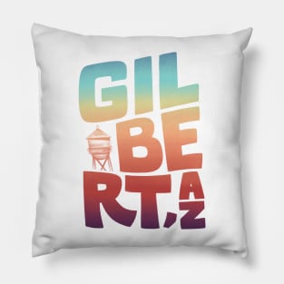 Gilbert Rainbow Type Pillow