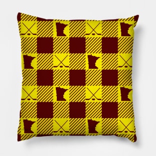 UMD Plaid Pillow