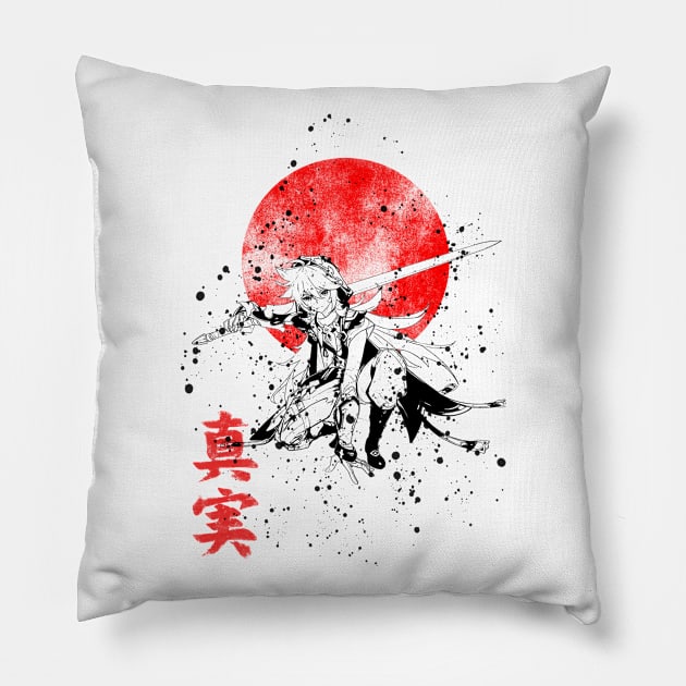 Oni 33 Pillow by ZuleYang22