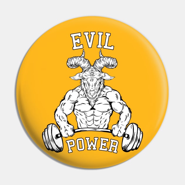 Evil Power Goat bodybuilder 666 Pin by pontosix