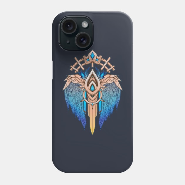 Wings of the Kyrian Phone Case by njonestees