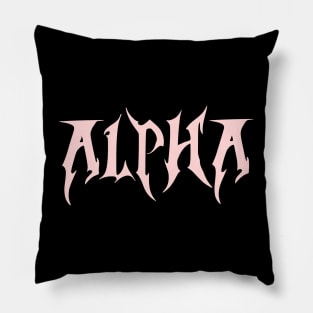 alpha Pillow