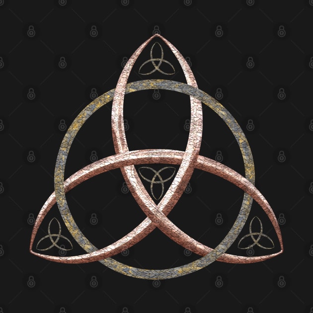 Trinity Knot Triquetra Symbol by macdonaldcreativestudios