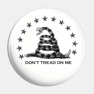 Dont Tread On Me - DTOM Pin