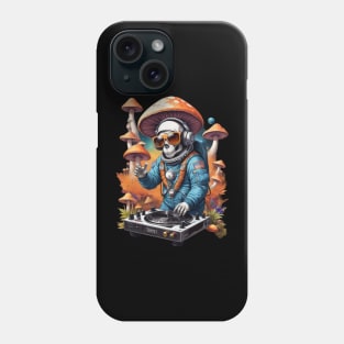 Psychedelic Dj Astronaut - Catsondrugs.com - astronaut, space, stars, galaxy, nasa, cool, planets, funny, universe, astros, astronomy, trippy, surreal, asteroidday, planet Phone Case