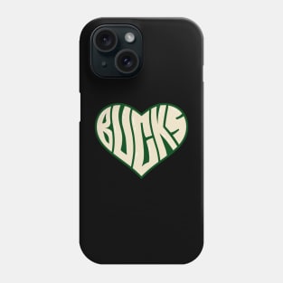 Milwaukee basketball warp text Phone Case