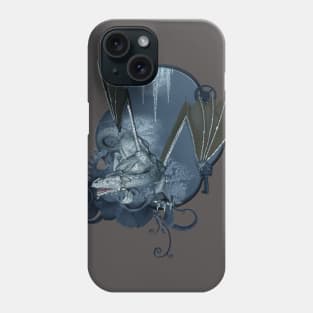 Awesome ice dragon Phone Case