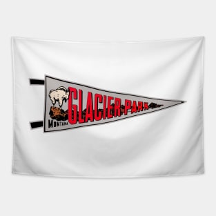 Glacier National Park Pennant Tapestry