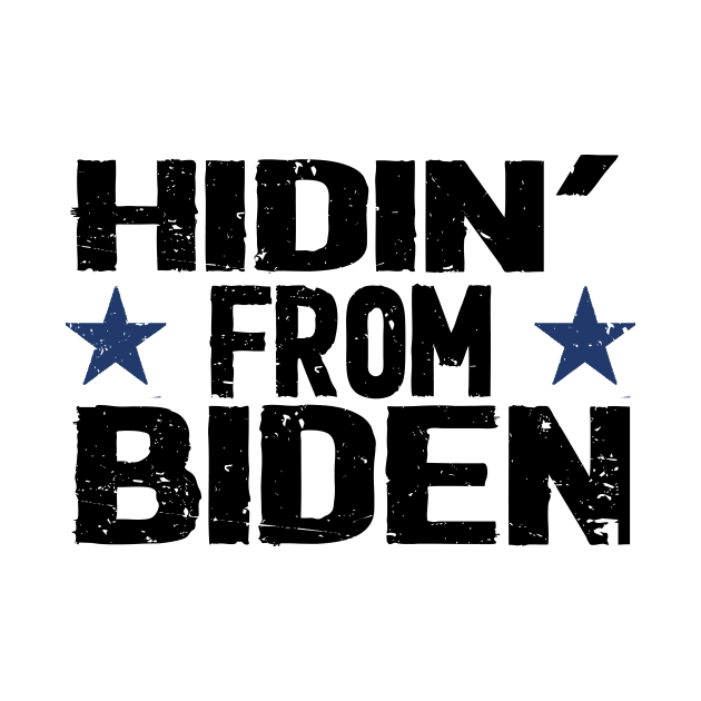 hidin from biden for president by Netcam