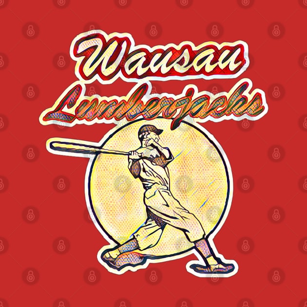 Wausau Lumberjacks Baseball by Kitta’s Shop