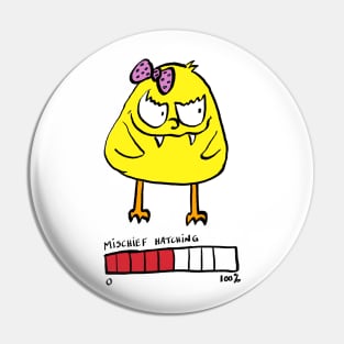 Funny Chicken, Poultry Hatching Mischief Pin