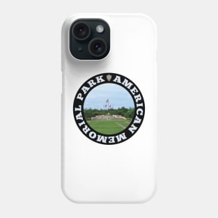 American Memorial Park circle Phone Case