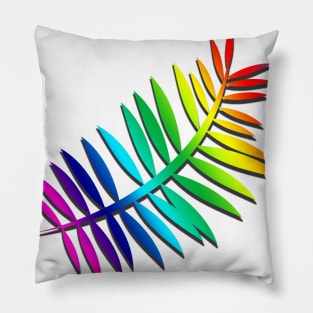 Multi-color leaf Pillow