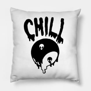 Far Out Chill Ying Yang Pillow