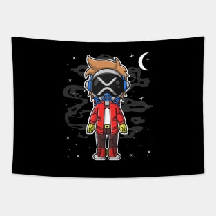 Hiphop Astronaut Ripple XRP Coin To The Moon Crypto Token Cryptocurrency Wallet HODL Birthday Gift For Men Women Tapestry