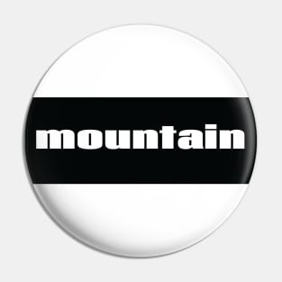 Mountain Pin