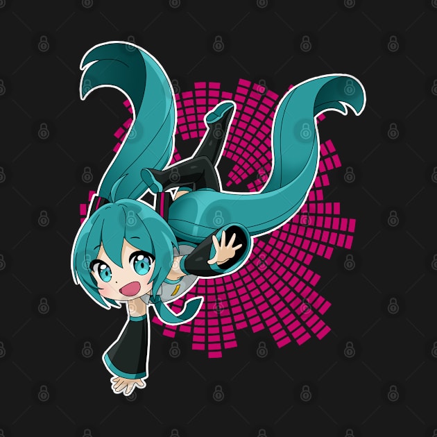 Chibi Miku by WarGreymonZero