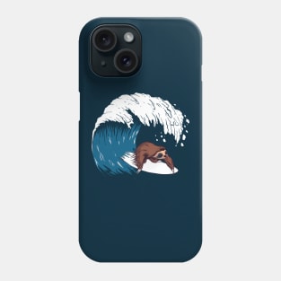 Big Wave Sloth Phone Case