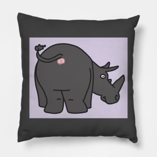 Gayle's Art: Rhino Pillow