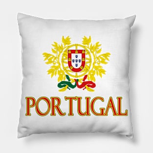 Portugal - Coat of Arms Design Pillow