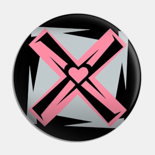 TXT The Chaos Chapter  Fight or Escape Album Logo Pin