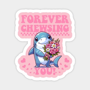 Valentine's Shark Magnet