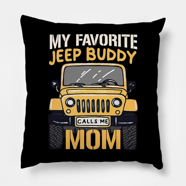 Jeep Mom Pillow by RichyTor