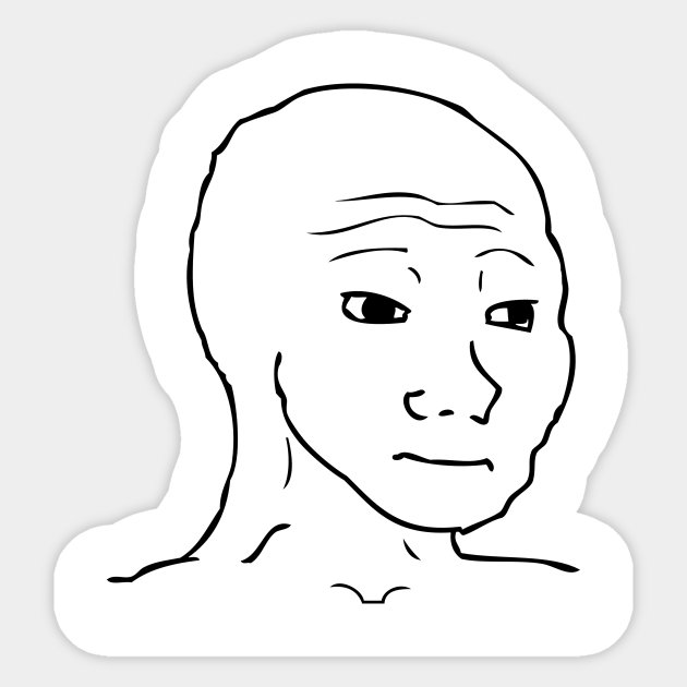 That Feel Bro Face Meme That Feel Bro Autocollant Teepublic Fr